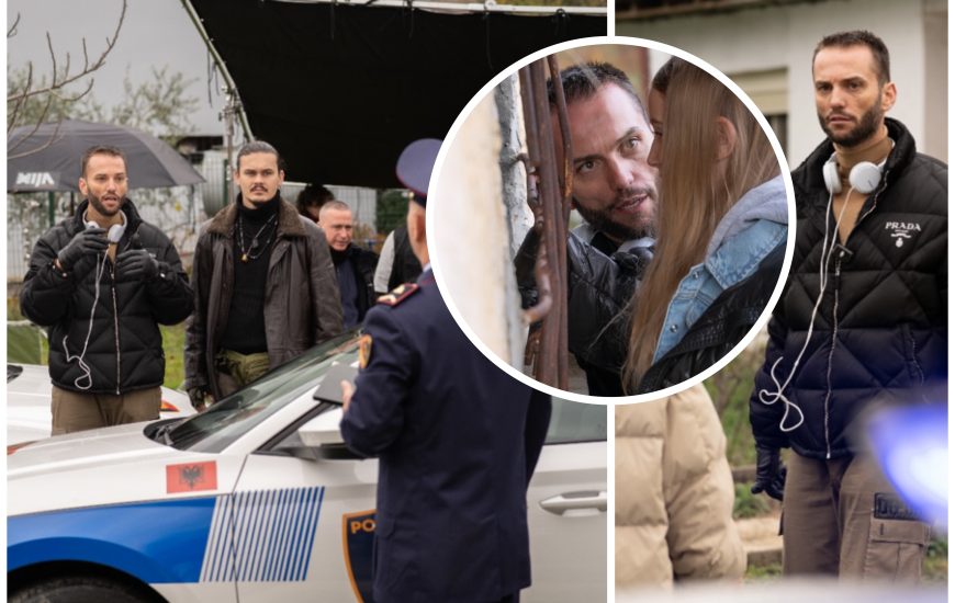 Pamjet e para të filmit të ri të Eduart Grishaj