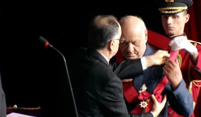 100-vjetori i Urdhrit të Skënderbeut, nderohet Alfred Moisiu