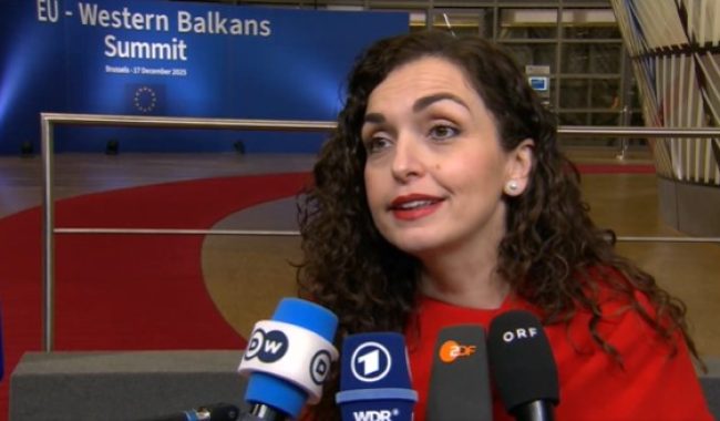 Osmani për mungesën e Serbisë në samitin BE-BP: S’na mungon një vend që mbron interesat e Rusisë