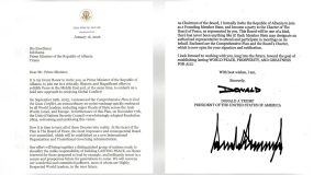 Pse Trump e kufizoi paqen në dhjetë shtete