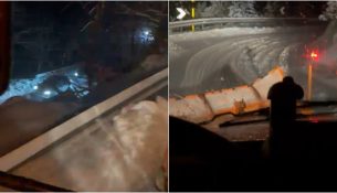 Reshjet e dëborës bllokojnë disa akse në qarkun e Shkodrës