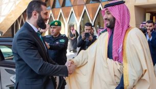 Al-Sharaa dhe Princi i Kurorës saudite diskutojnë për forcimin e bashkëpunimit