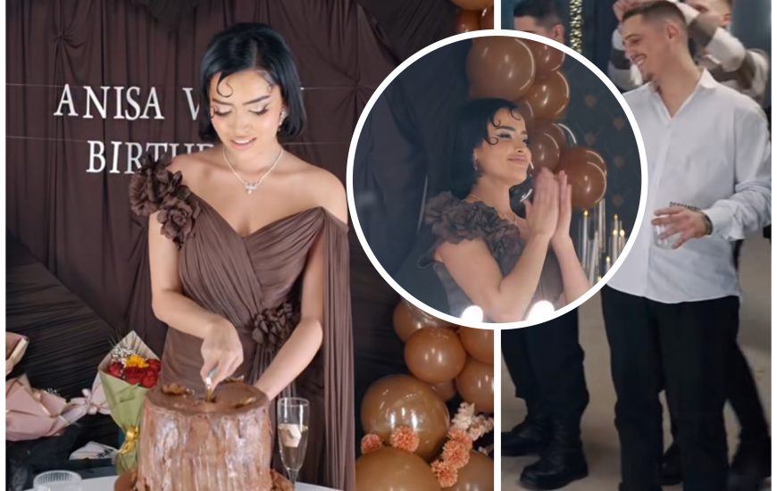 “I dashuri” në listën e të ftuarve: Ozzy shfaqet në ditëlindjen e Anisa Veselit