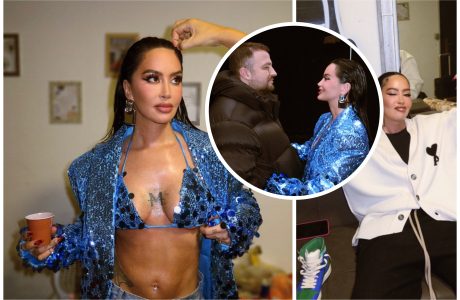 Me Kreshnikun pranë saj, Dafina Zeqiri “gatuan” këngën e parë të 2026-s