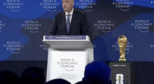 Nga stadiumet në Davos: Gianni Infantino flet për fuqinë e sportit
