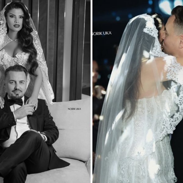 Blero flet për herë të parë pas martesës së tretë