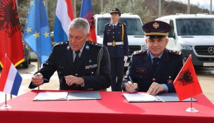 Holanda dhuron automjete për Policinë Kufitare shqiptare