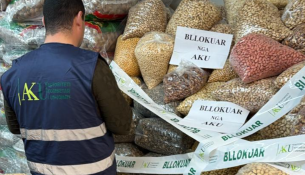 AKU bllokon mbi 2.4 tonë produkte me origjinë shtazore dhe fruta të thata