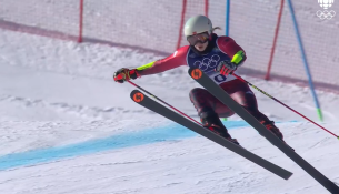 Lara Colturi gabon në lëshimin e dytë në slalomin gjigant