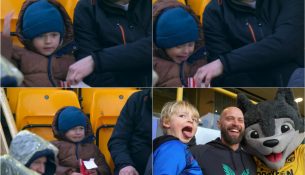 Wolves ‘hakmerret’ për tifozin e vogël – babai paralajmërohet për ‘vjedhjen’ e nugget-eve