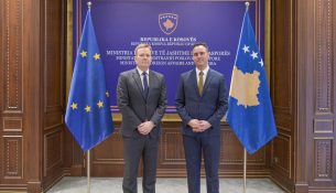 Konjufca merr timonin e dialogut, takon Sorensenin në Prishtinë