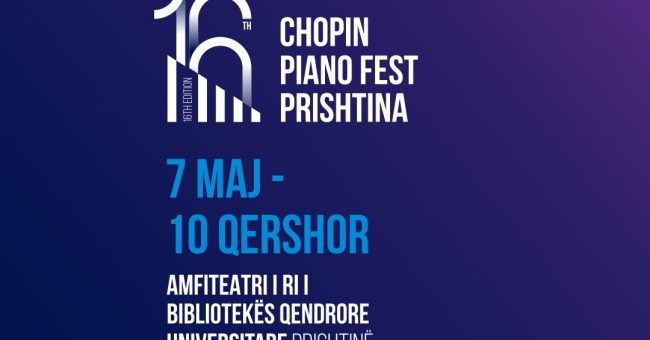 Me 7 maj nis edicioni i 16-të i Chopin Piano Fest