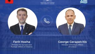 Hoxha falënderon Greqinë për mbështetjen në rrugën drejt BE