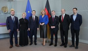 Kryetari i Kuvendit në Berlin, fokus anëtarësimi në BE dhe bashkëpunimi dypalësh