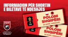 FSHF hap aplikimet për tifozët shqiptarë për ndeshjen Poloni–Shqipëri