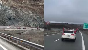 Karvani me tifozë nga Shqipëria niset drejt Prishtinës