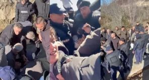 Banorët e Rrjollit sërish në protestë, përplasen me efektivët