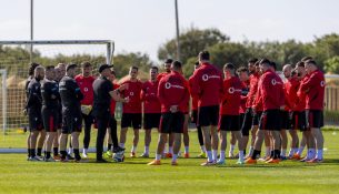 Shqipëria zhvillon seancën e parë stërvitore në Valencia