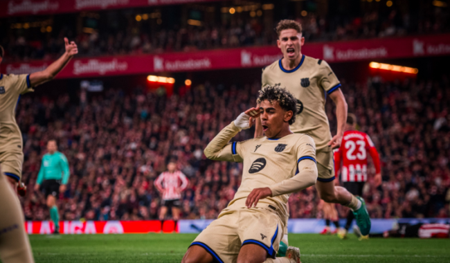 Lamine Yamal i dhuron Barçës fitoren në ‘San Mames’