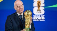 Gianni Infantino kthen finalen e Botërorit në stilin Super Bowl