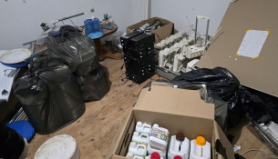 Arrestohen dy persona pas bastisjes së disa lokacioneve për kultivim të bimëve narkotike