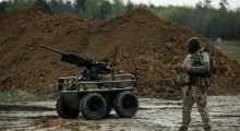 Ukraina merr pozicion rus vetëm me dronë dhe robotë