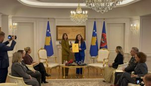 Albulena Haxhiu – ushtruese e detyrës së presidentes