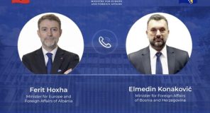 Hoxha telefonatë me homologun boshnjak: Forcim i marrëdhënieve, mbështetje për stabilitetin rajonal