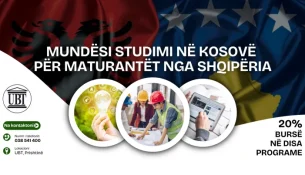 UBT ofron bursë për maturantët nga Shqipëria në Inxhinieri të Energjisë dhe programe të tjera inovative