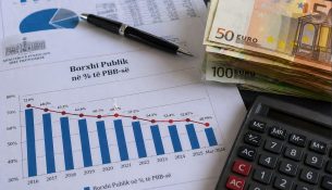 Borxhi publik zbret nën 50%