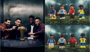 Lego bashkon katërshen Messi, Ronaldo, Mbappe dhe Vinicius