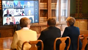 Konjufca përfaqëson Kosovën në “samitin virtual” për Ngushticën e Hormuzit