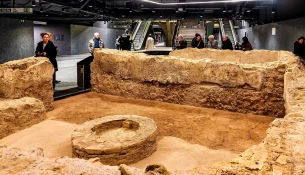 Stacioni i metrosë në Romë bëhet atraksioni më i ri i Romës së lashtë