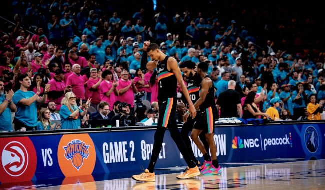 Debutimi i Wembanyamas në “play-off”