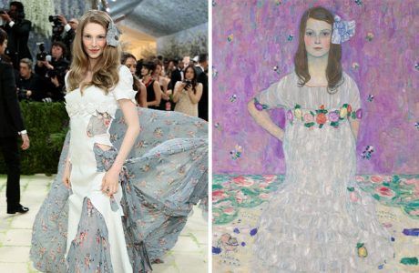 Hunter Schafer sjell artin e Gustav Klimt në Met Gala 2026