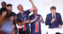 Emmanuel Macron reagon pas triumfit të PSG-së