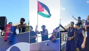 Lamine Yamal ndez festën e Barçës me flamurin e Palestinës
