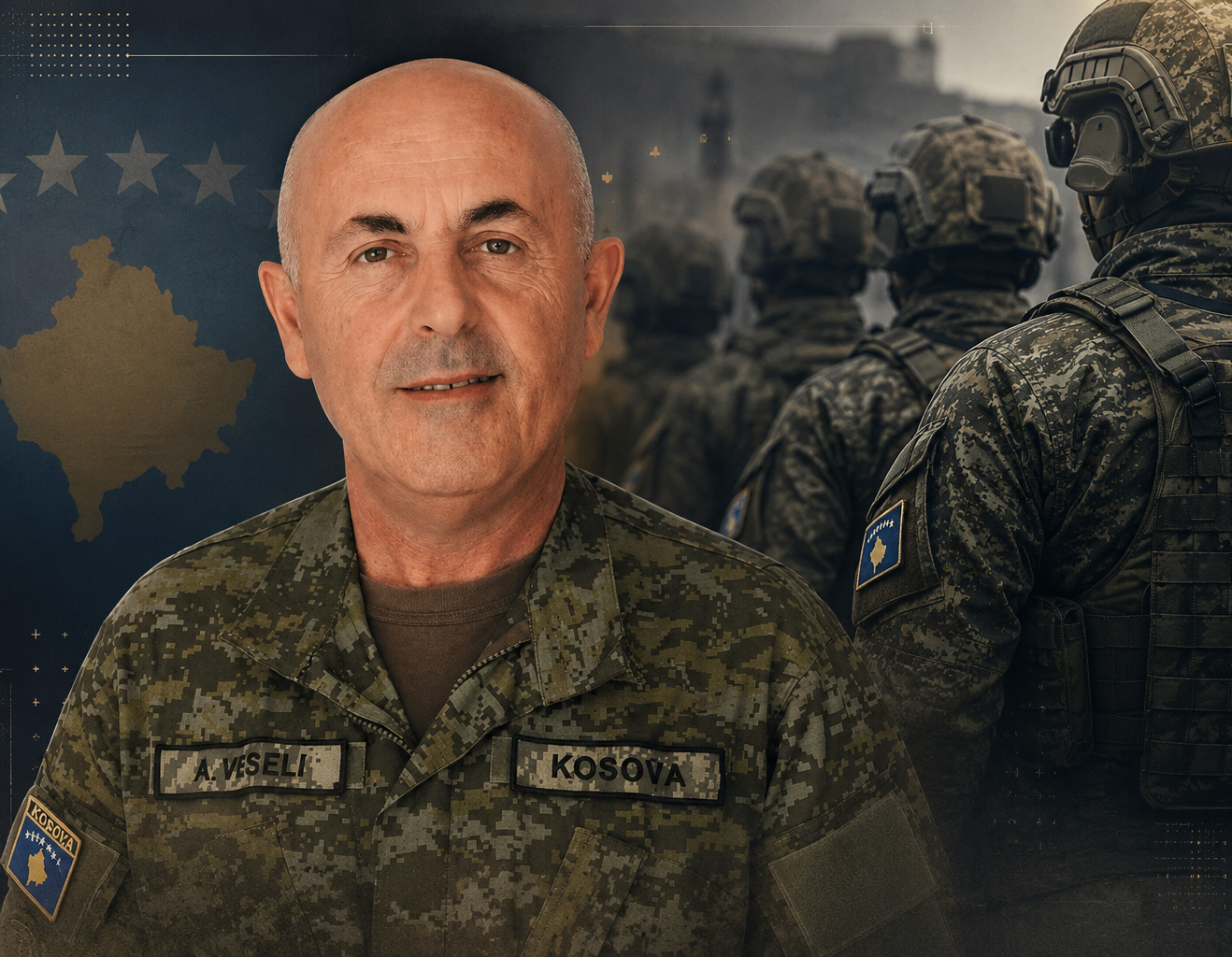 Ish-koloneli i Forcës së Sigurisë së Kosovës, Afrim Veseli