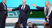 Tentativa e Gianni Infantino për pajtim Izrael-Palestinë dështon në Kongresin e FIFA
