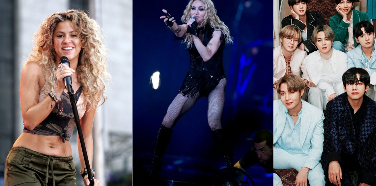 Shakira, Madonna dhe BTS do të performojnë në finalen e Kupës së Botës