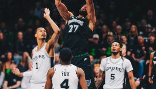 Timberwolves barazojnë serinë me Spurs
