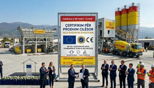 GITOR certifikohet nga Bashkimi Evropian si fabrika e parë në Kosovë për prodhimin e betonit sipas standardit strikt EUROCERT