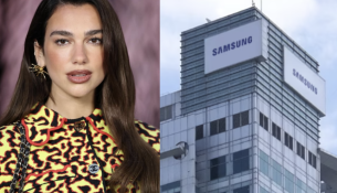 Dua Lipa padit Samsung