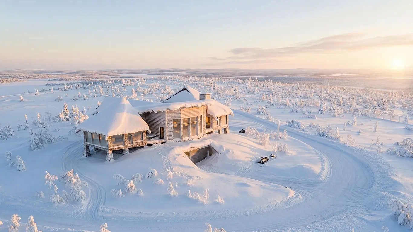 Resorti luksoz në Lapland që pranon mysafirë vetëm me ftesë
