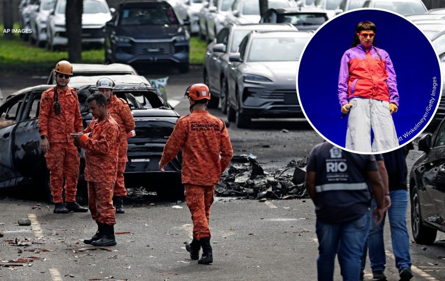 Përplasen dy helikopterë në Rio de Janeiro, humbin jetën këngëtari Oliver Tree