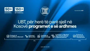 UBT, për herë të parë sjell në Kosovë programet e së ardhmes