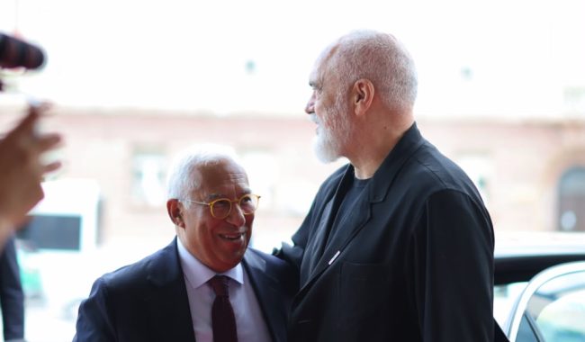 Rama pret Presidentin e Këshillit Evropian në Kryeministri