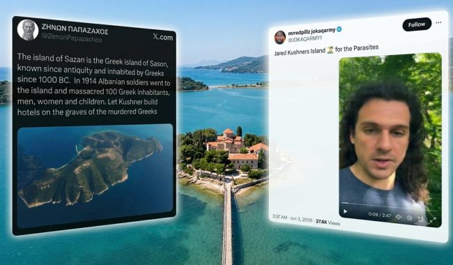 Dezinformimi rreth Zvërnecit dhe Sazanit: Si ndërtohet narrativa “hibride” greko-ruse në media sociale