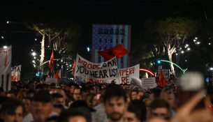 Policia procedon 27 persona pas protestës në Tiranë, sekuestrohet një automjet