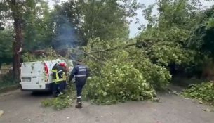 Reshjet e dendura dhe era e fortë shkaktojnë probleme në qarkun e Korçës